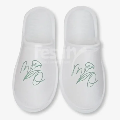 Pantufla 1 tinta para Boda MO
