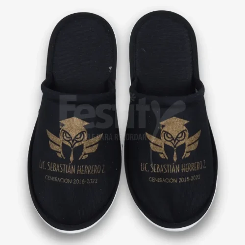 Pantufla 1 tinta Graduacion Sebastian