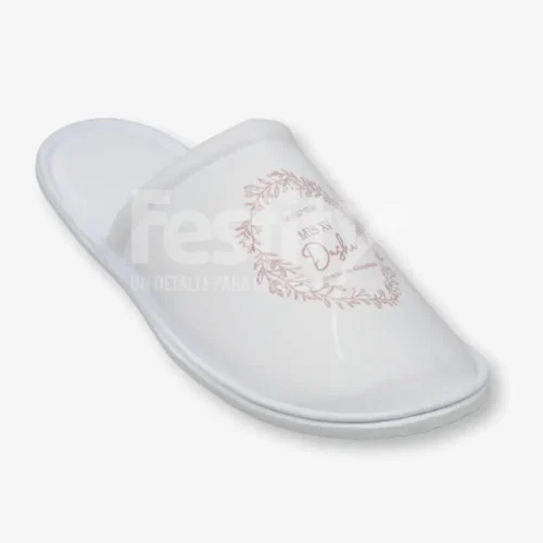 Pantufla 1 tinta XV Dasha