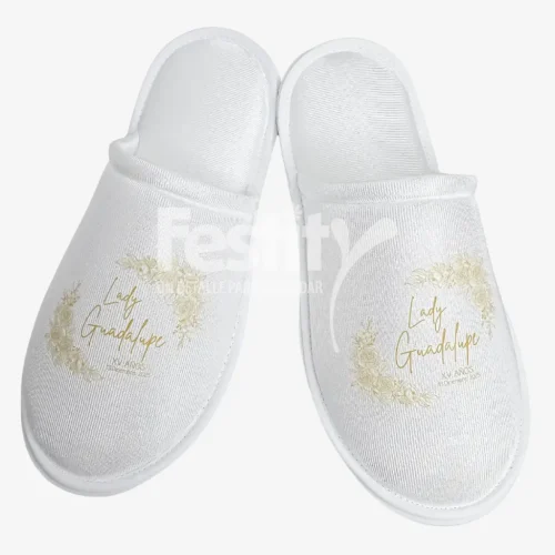 Pantufla 1 tinta XV Lady Guadalupe