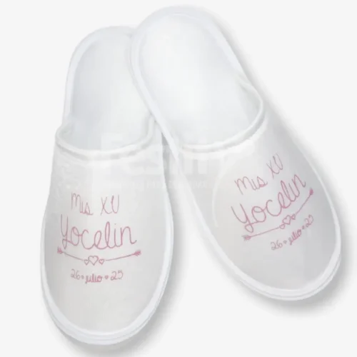 Pantufla 1 tinta XV Yocelin
