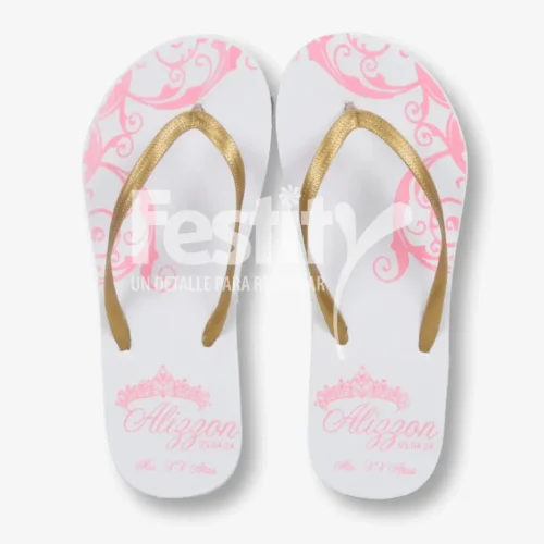 Sandalia 1 tinta para XV Alizzon